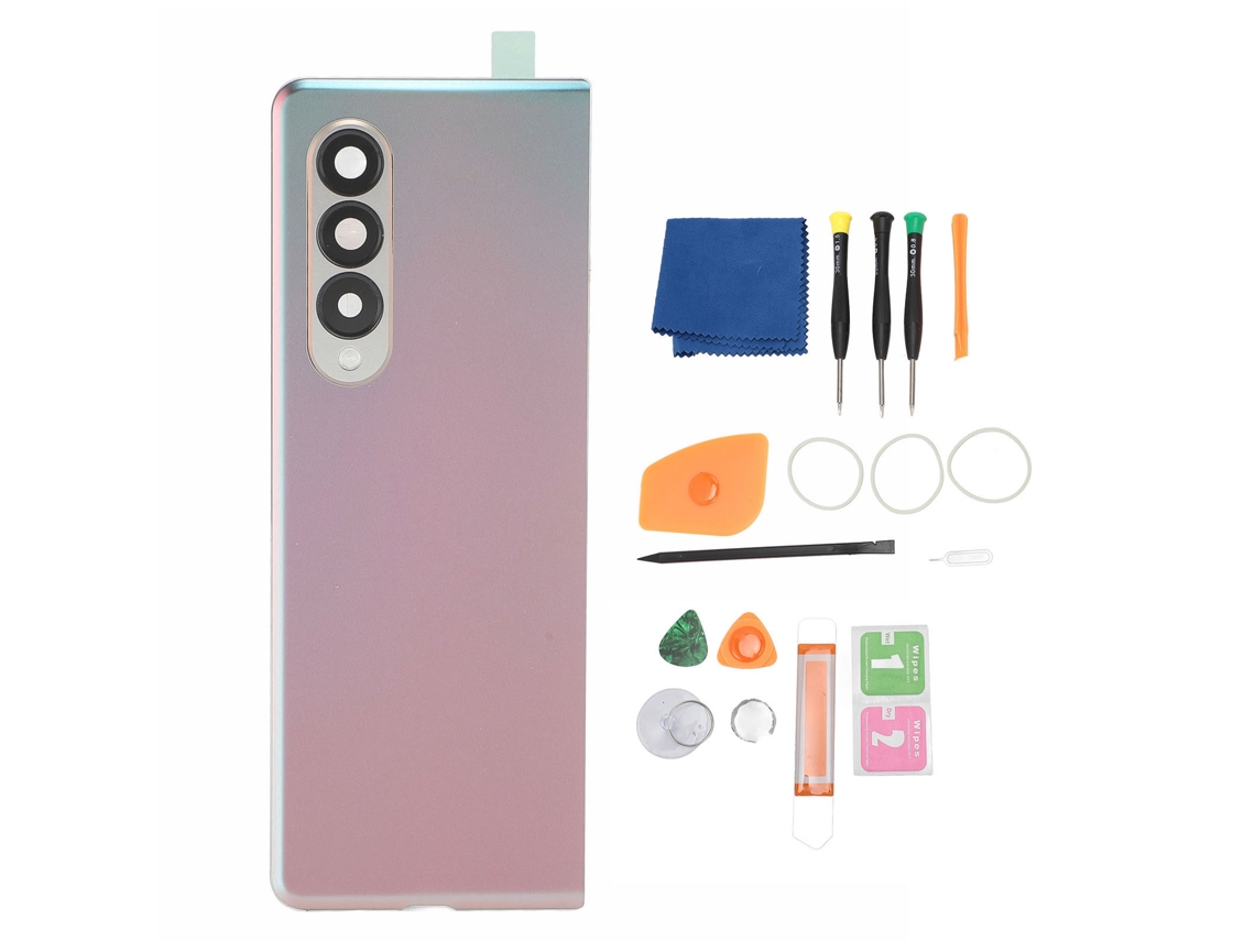 Aetheria tampa Vidro Traseira para Galaxy Z Fold 3 5g F926 com Lente Câmera e Kit Ferramentas Reparo