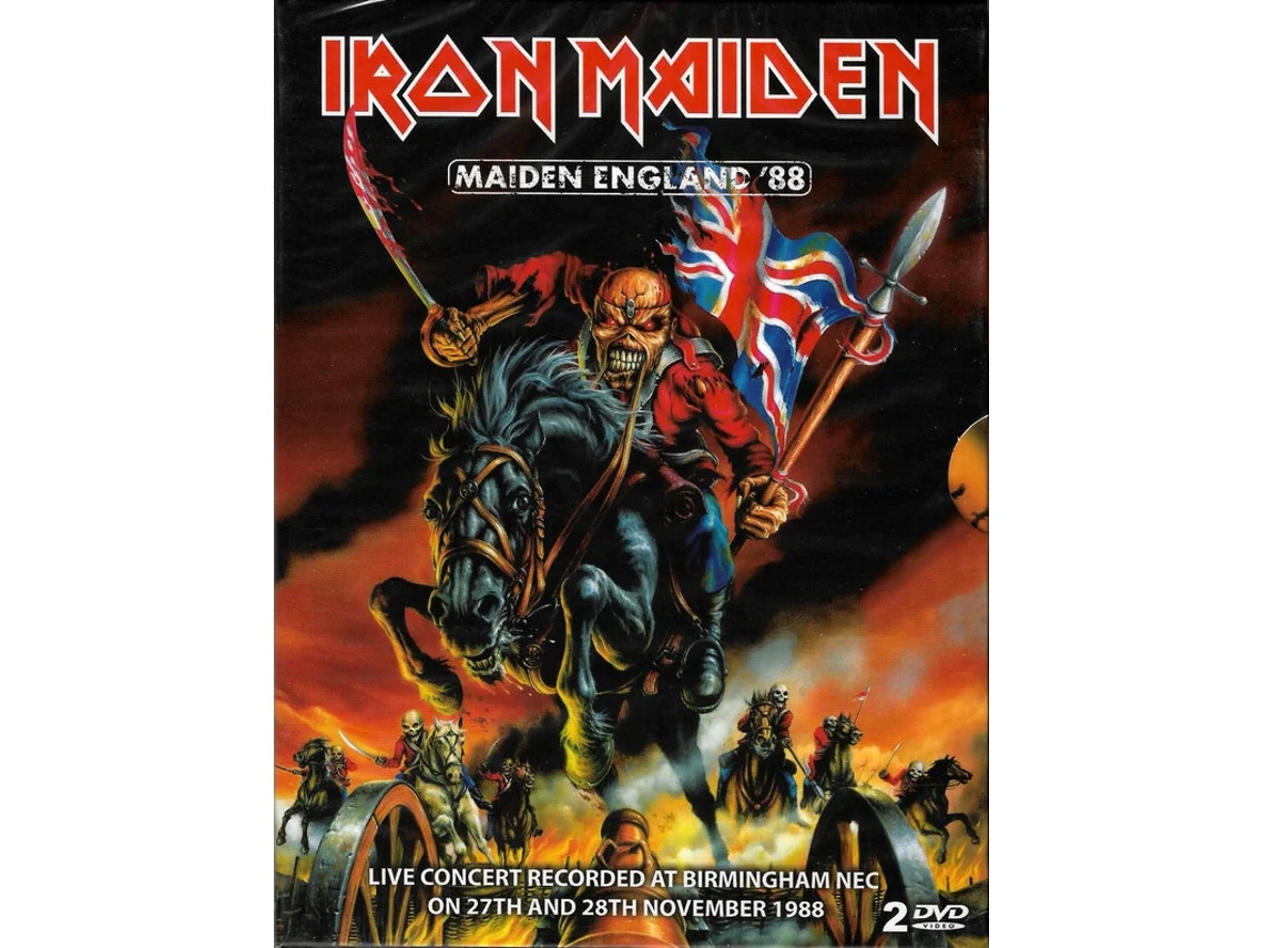 DVD Iron Maiden - Maiden England '88