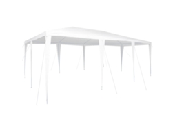Conjunto 1 Tenda De Festa Vidaxl Branco Polietileno (600 X 400 X 266 Cm)