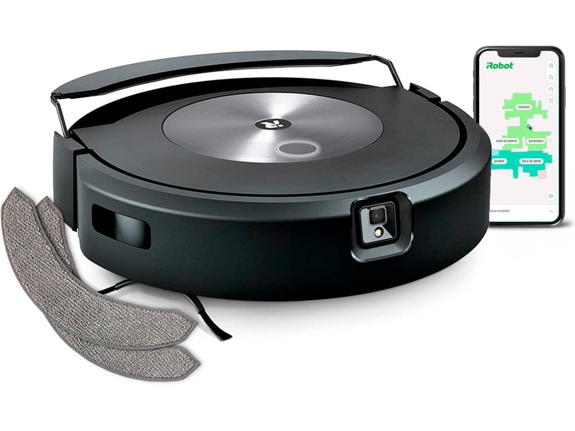 Aspirador Robô IROBOT Roomba Combo J7 (Outlet Grade A )
