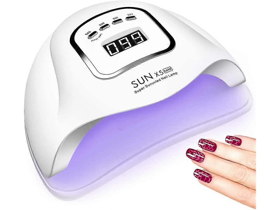 Lâmpada Led Uv para Unhas de 150 W Secador Profissional com 4 Configurações de Temporizador LY EBIKE (não aplicável)