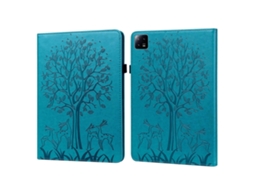 Capa de couro com padrão de árvore e veado Webake para tablet Xiaomi Pad 6 / Pad 6 Pro