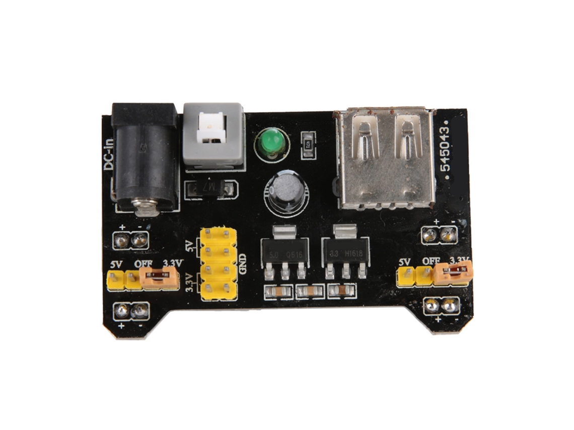 Módulo de Regulador de Voltaje DC 5v 3.3v para Breadboard 2 Pçs