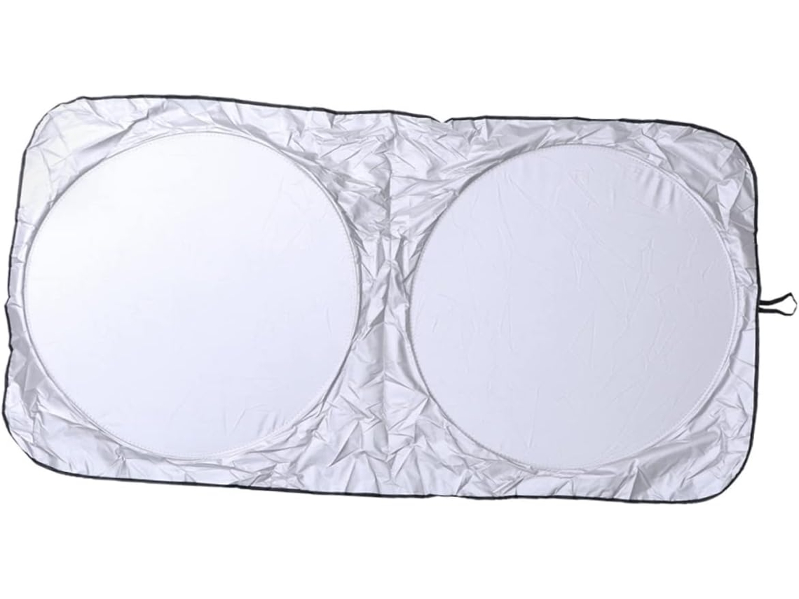 Para-sol De Anel Duplo Para Para-brisa De Carro, Proteção Contra Raios Uv E Calor.