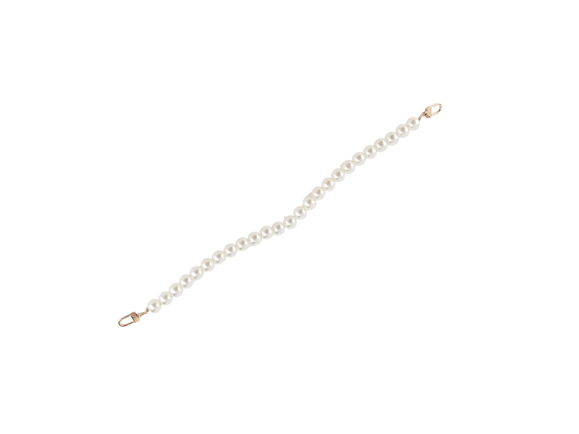 40cm Artificail Pearl Handle Chain With Alloy Clasp Elegant Multifunctional Comfortable Short Bag Handle Pearl Strap For Purses Handbags Wallets 14mm