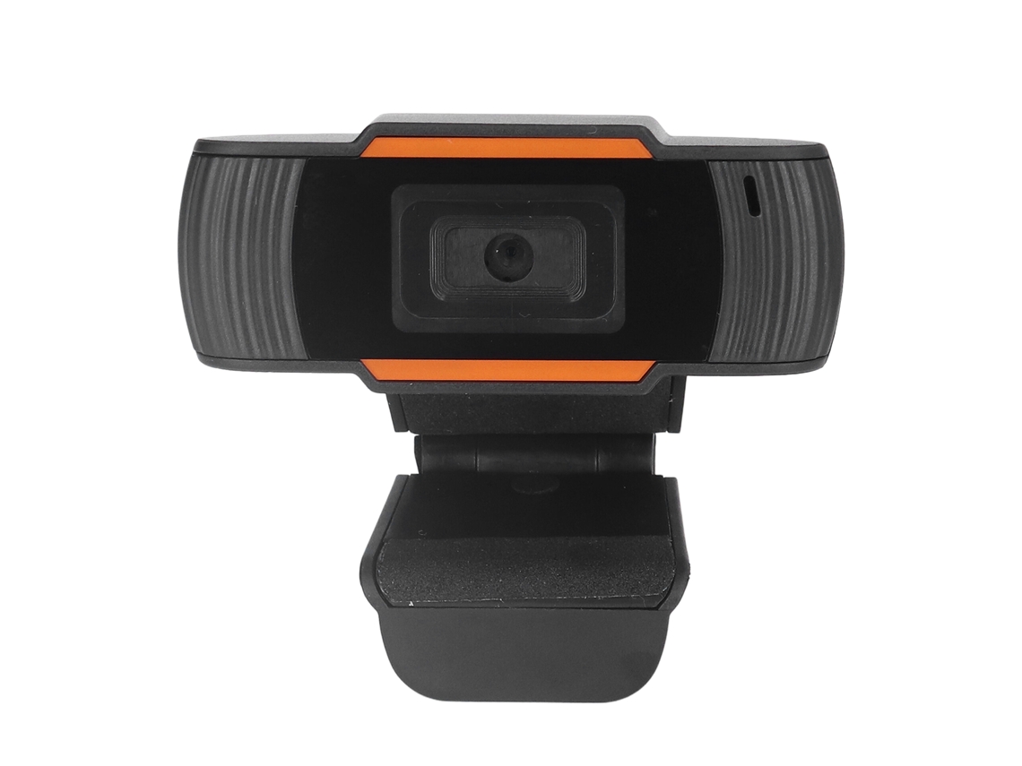 Webcam 1080p HD com Microfone Plug and Play para PC Laptop Videoconferência S/MARCA