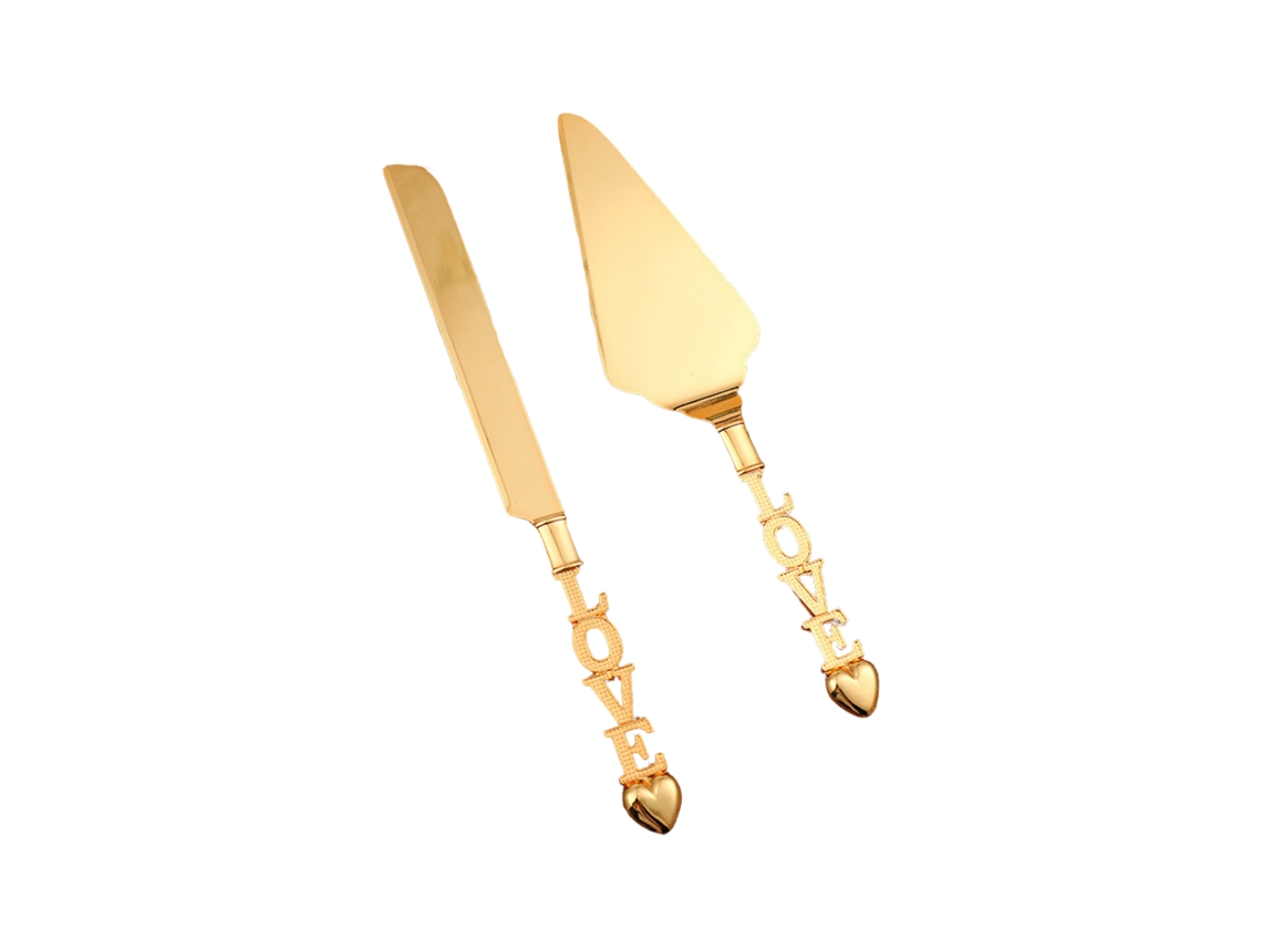 Kit de Espátulas de Confeitaria Ouro LAXISCREED