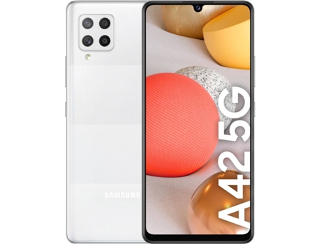 Smartphone SAMSUNG Galaxy A42 5G (6.6'' - 4 GB - 128 GB - Branco)