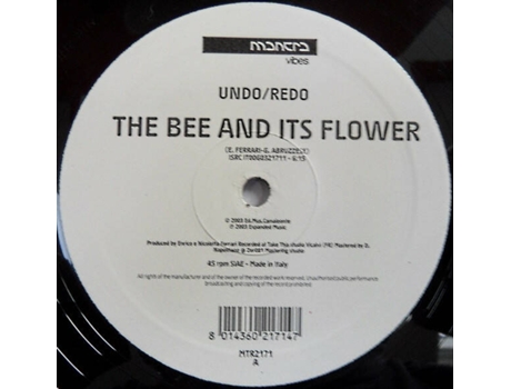 Vinil The Bee And Its Flower / The Voyager Mantra Vibes