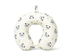 Pescoço portátil para verão, almofada em formato U, estampa panda YUNZII