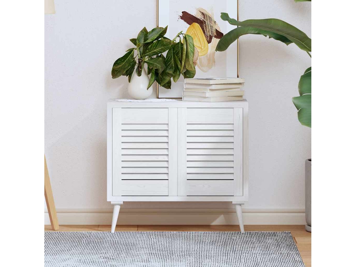 Vidaxl Portas De Armário 2 Pcs Design De Persiana 39,5x29,5 Cm Branco