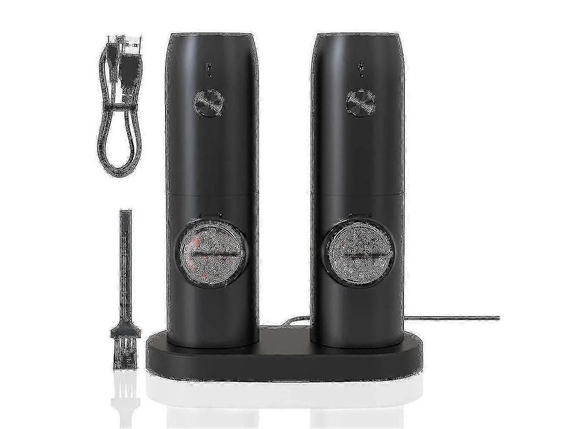 Moedor de Pimenta Elétrico com Ajuste Moagem, Sal e Carregamento Usb. GOKOCO