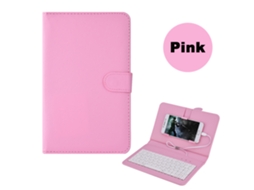 Capa de Telefone EOOCOO (capa de Couro com Teclado Criativo para Dispositivos Android)