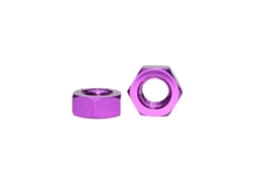 Porcas Sextavadas Coloridas De Alumínio, Anodizadas Multicoloridas M3