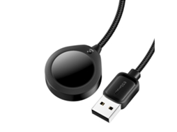 Lurelia Carregador Sem Fios Magnético Para Relógio Inteligente, Mini Power Bank Portátil