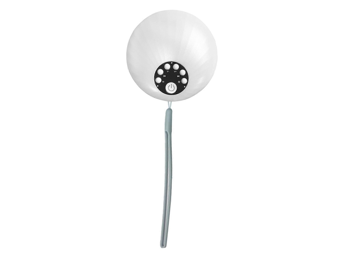 Máquina De Ruído Branco Portátil Para Bebês Com Sons Calmantes E Operação Simples. Aparelho Para Auxiliar O Sono Do Bebê Em Viagens. Cor Branca.