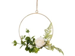 Coroa De Flores Em Estilo Vitoriano Para Decoração De Porta De Entrada E Casamento, Alternativa Ao Buquê De Noiva, Oferece Um Toque Atemporal, Compatí