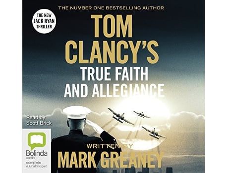 Livro Tom Clancy True Faith and Allegiance de Mark Greaney (Inglês)
