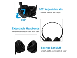 Fone de ouvido Bluetooth Mali G5S mini intra auricular, 6D, HiFi, IP54, com estojo de carregamento