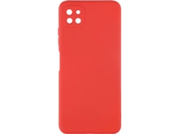 Capa Samsung Galaxy A22 5G ACCETEL Silicone Líquido Vermelho