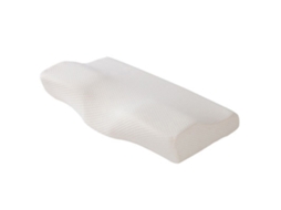 Travesseiro de Pescoço com Espuma Viscoelástica e Design Ergonômico AQUAFORGE