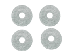 Conjunto de 4 Panos Reposição para Aspirador Robô Xiaomi Mijia M30s BRILVIBERA