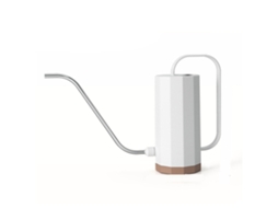 Regador, Em Aço Inoxidável, Cor Branca, Bico Longo, Para Plantas, Flores, Bonsai E Vasos Em Áreas Interiores Ou Exteriores
