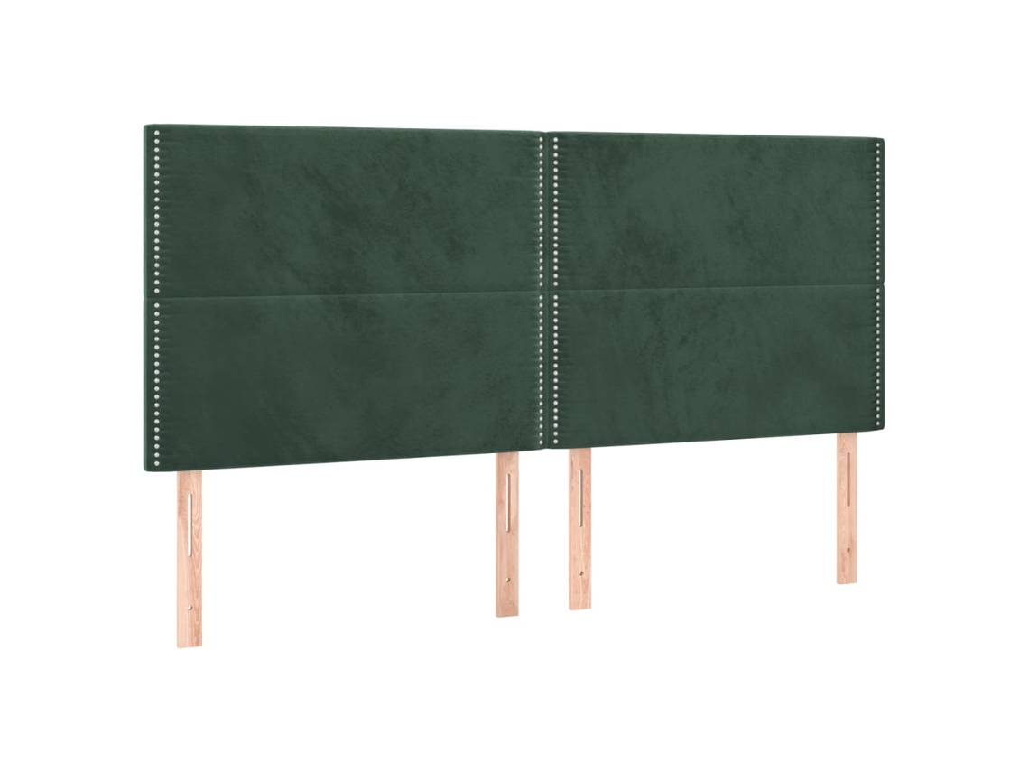 Headboard, Headboards Vidaxl Verde Veludo (200 Cm)
