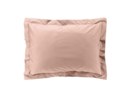 Fronha Retangular 50x70 Cm - Percale 100% Algodão - Nude