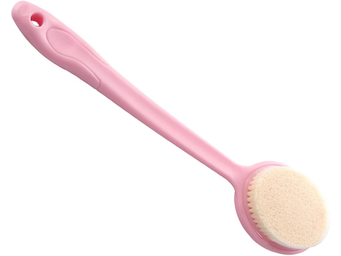 Lurelia Acessório De Duche Com Escova Para Costas, Pega Ergonómica, Massagem Suave E Portátil, Uso Diário