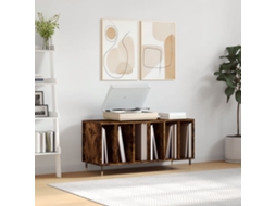 Armário de arquivo 100x38x48 cm Deriv. Home Decor Dkd Madeira de carvalho defumado