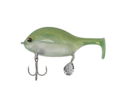 Isca Mole Pvc Flexível com Lure Sequin Verde
