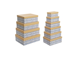 Caixa DKD HOME DECOR (Cartão - Multicor)