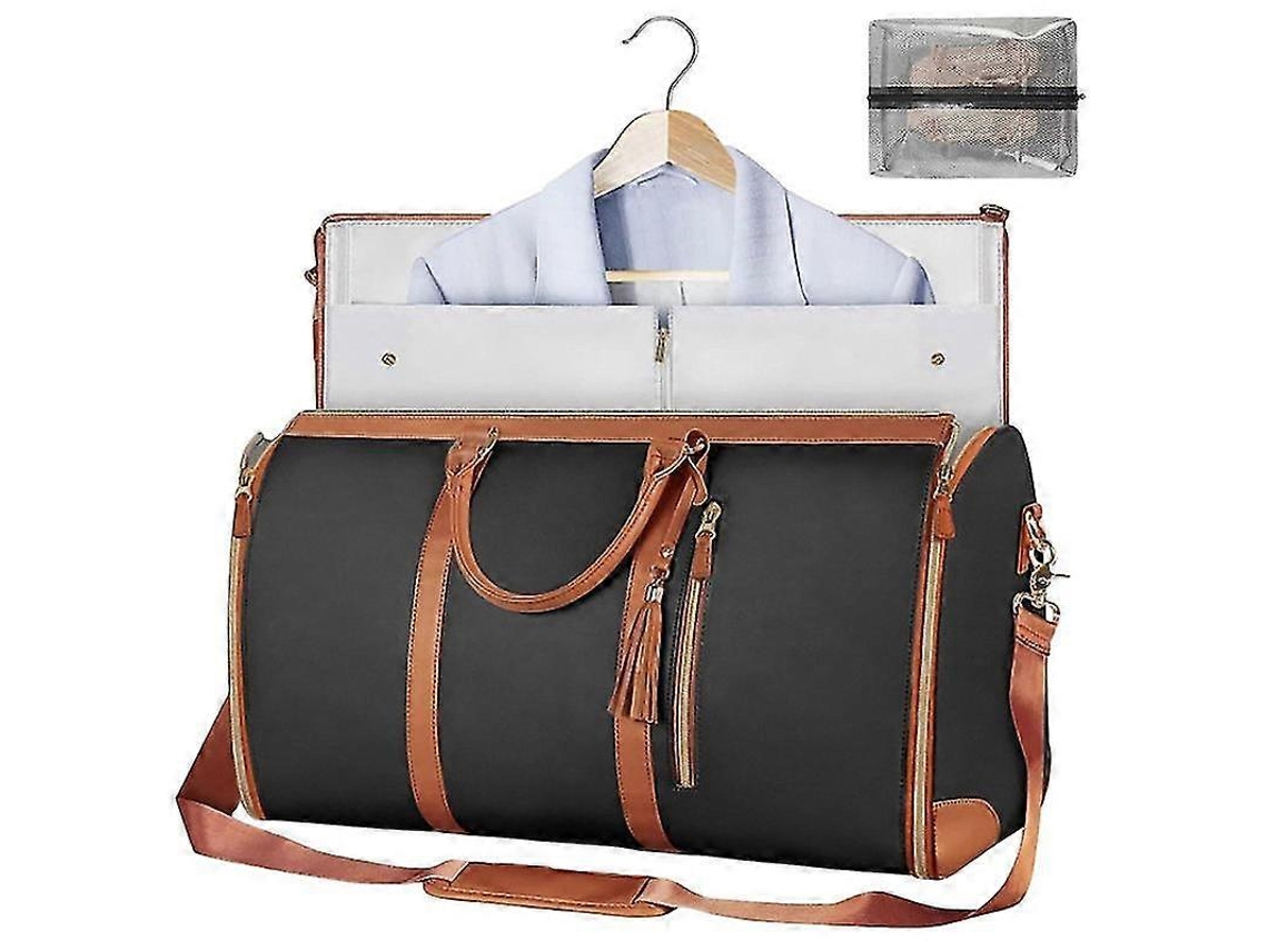 Bolsa de Viagem AQUAFORGE portátil, couro PU, impermeável, para mulheres