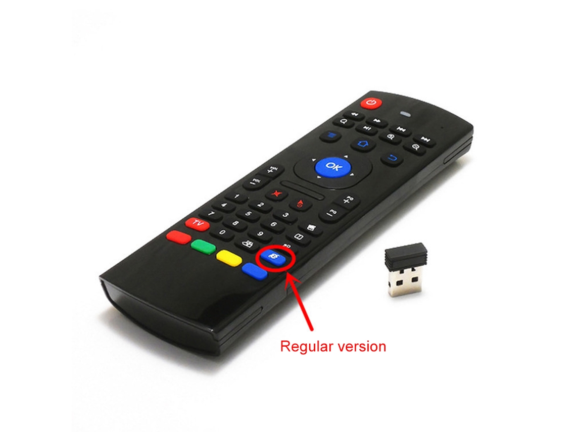 Controle Remoto Mouse Voador com Teclado e Sensor de 6 Eixos EOOCOO