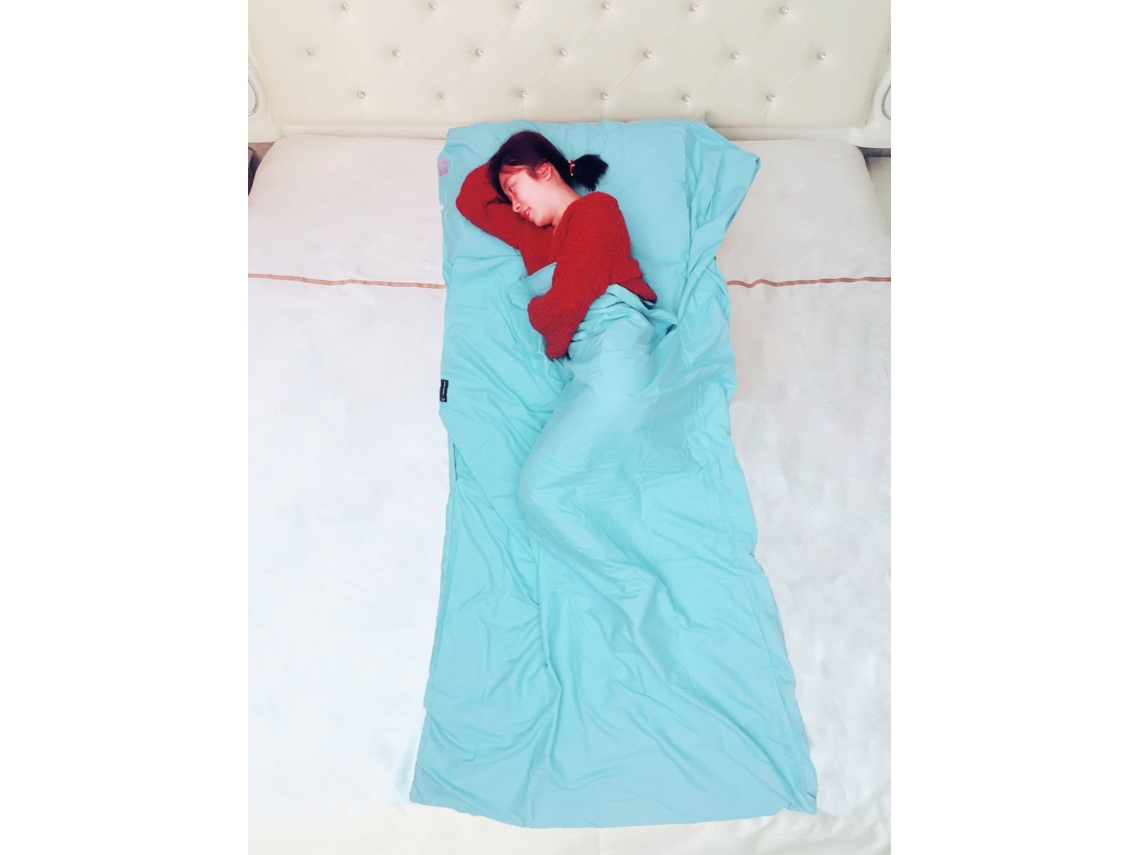 Forro de Saco de Dormir Leve PANOONA com dimensões 115x210cm em várias cores