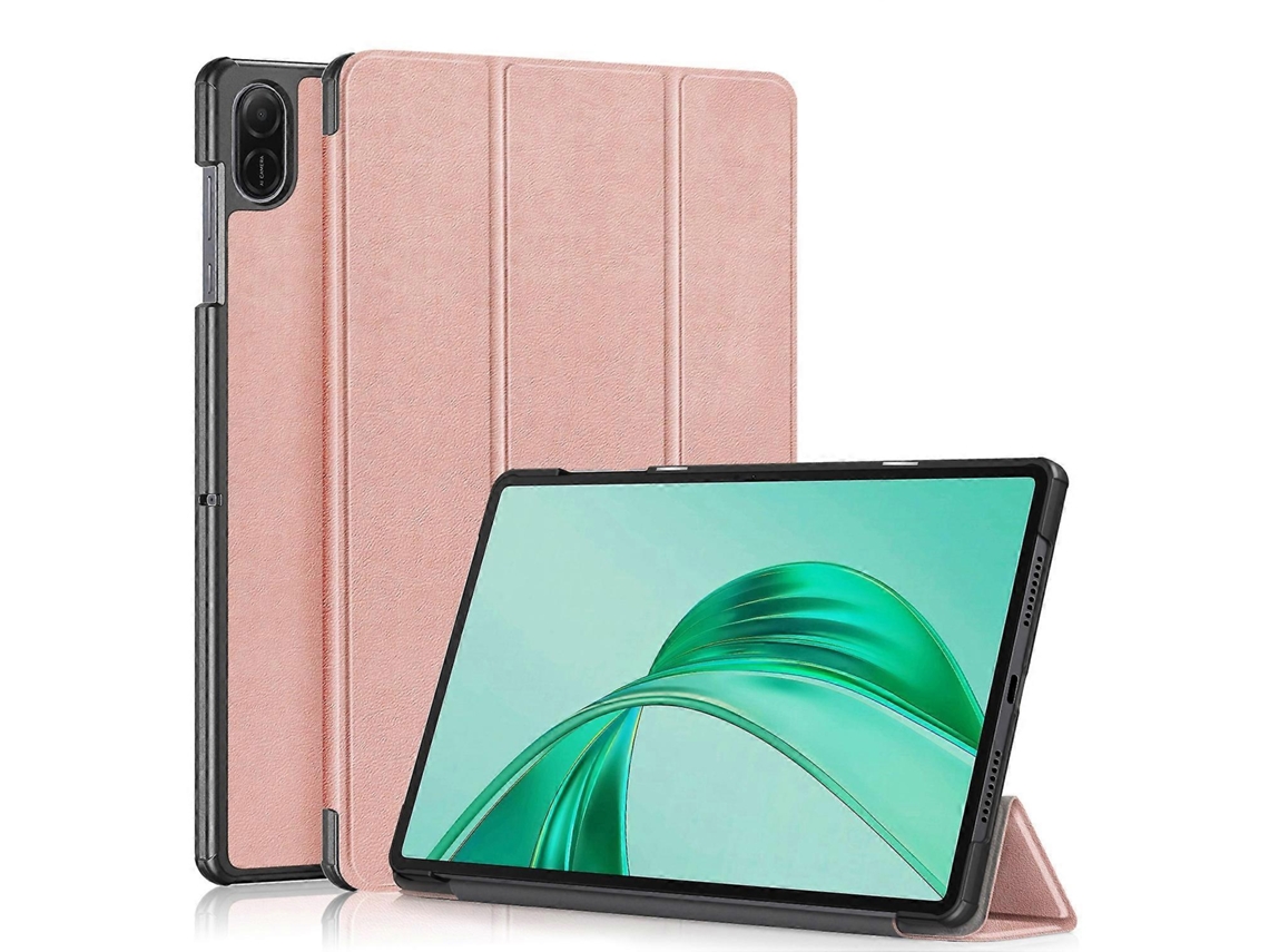 Capa De Couro Dobrável Tripla Para Tablet For Honor Pad X8a Custer Pure Color