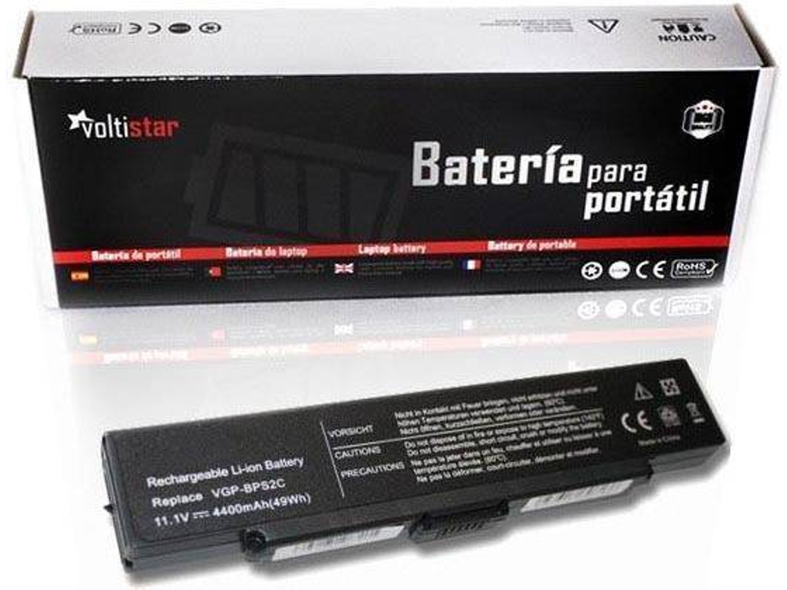 Bateria VOLTISTAR para Sony Vaio Vgp-Bps2 Vgp-Bps2A Vgp-Bps2B Vgp-Bps2C Vgp-Bpl2 Vgp-Bpl2C