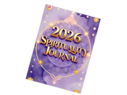 Diario Espiritual 2026 con 68 páginas en papel rayado para la salud mental - Aquaforge