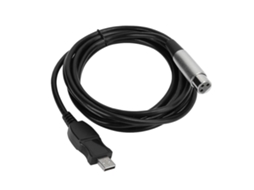 Lurelia Cabo Xlr Usb 2.0 3 M, Para Microfones, Pc E Computador