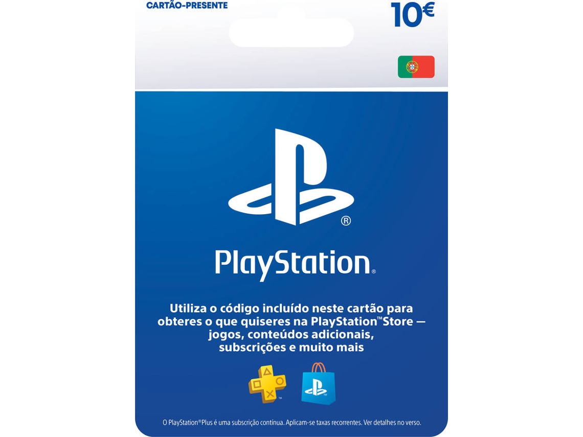 Cartão de Carregamento PlayStation Store 10 Euros (Formato Digital)