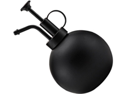 Regador De Aço Inoxidável Preto, Pulverizador De Jardim, Acessório Para Pulverização De Água Para Pl