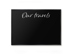 Magnetic Wall Board Our Travels For The Office Espelharte (70x50 Cm)