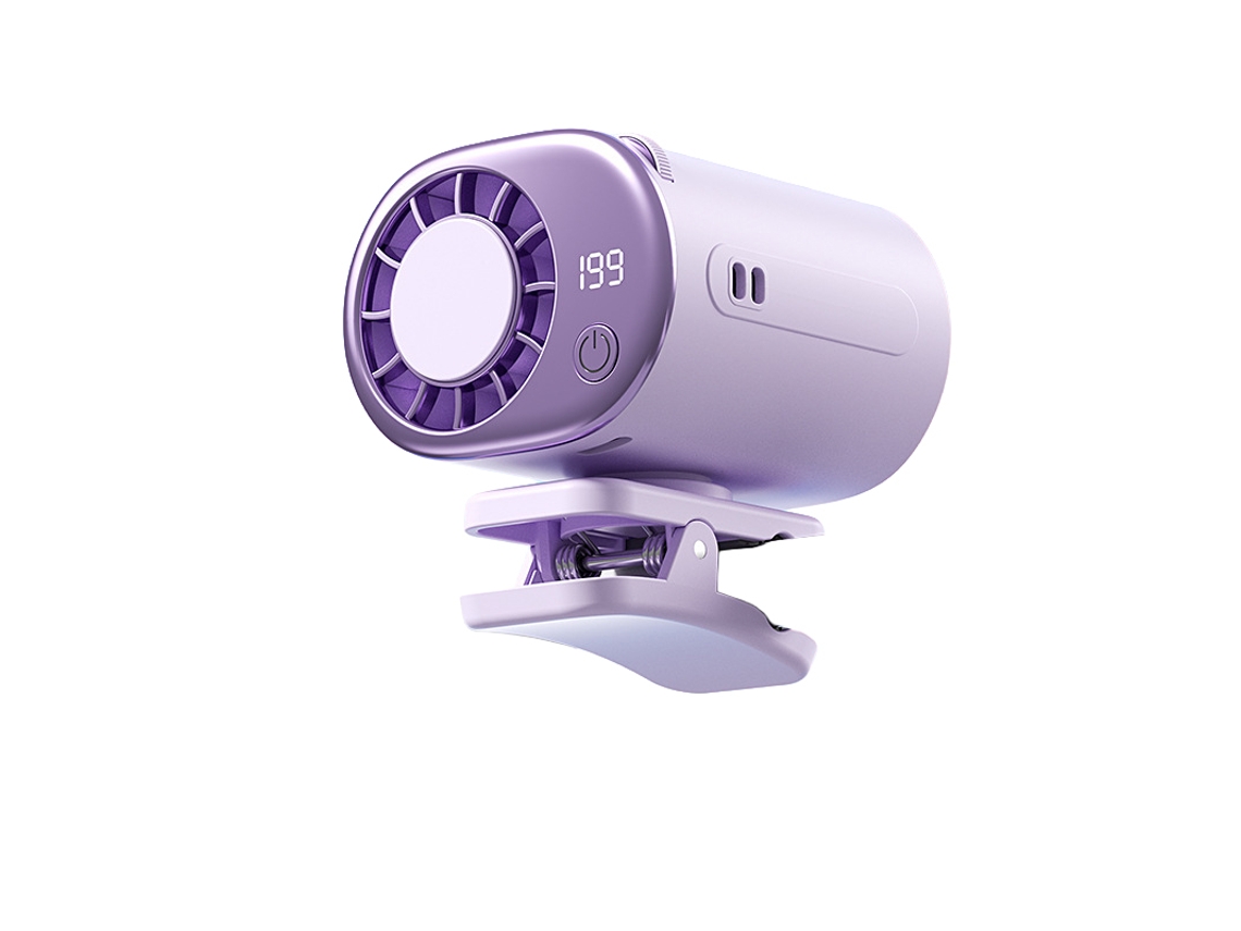 Laxiscreed Ventilador Usb Portátil Com Clip, Abanador De Pescoço E Resfriador Para Verão
