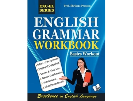 Livro English Grammar Workbook de Shrikant Prof Prasoon (Inglês)