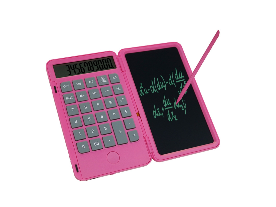 Calculadora, Tablet Recarregável De 6 Polegadas, Mesa Apagável, Calculadora Com Quadro De Anotações