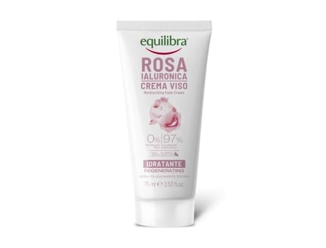 Hydrating Rose Hand Cream With Hyaluronic Acid, 75ml Equilibra