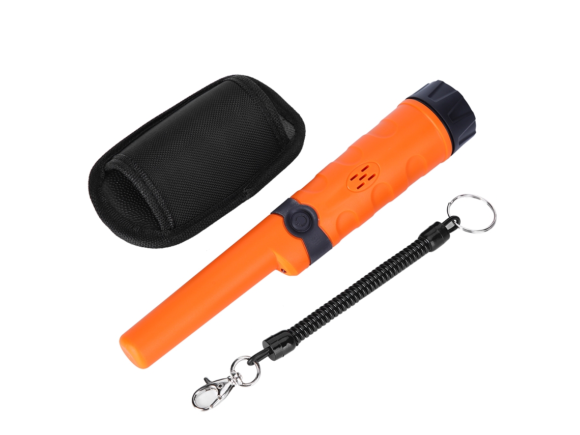 Yuru detector de Metal Manual Md970 À Prova D'água Alta Sensibilidade Detecção 360 Graus Laranja