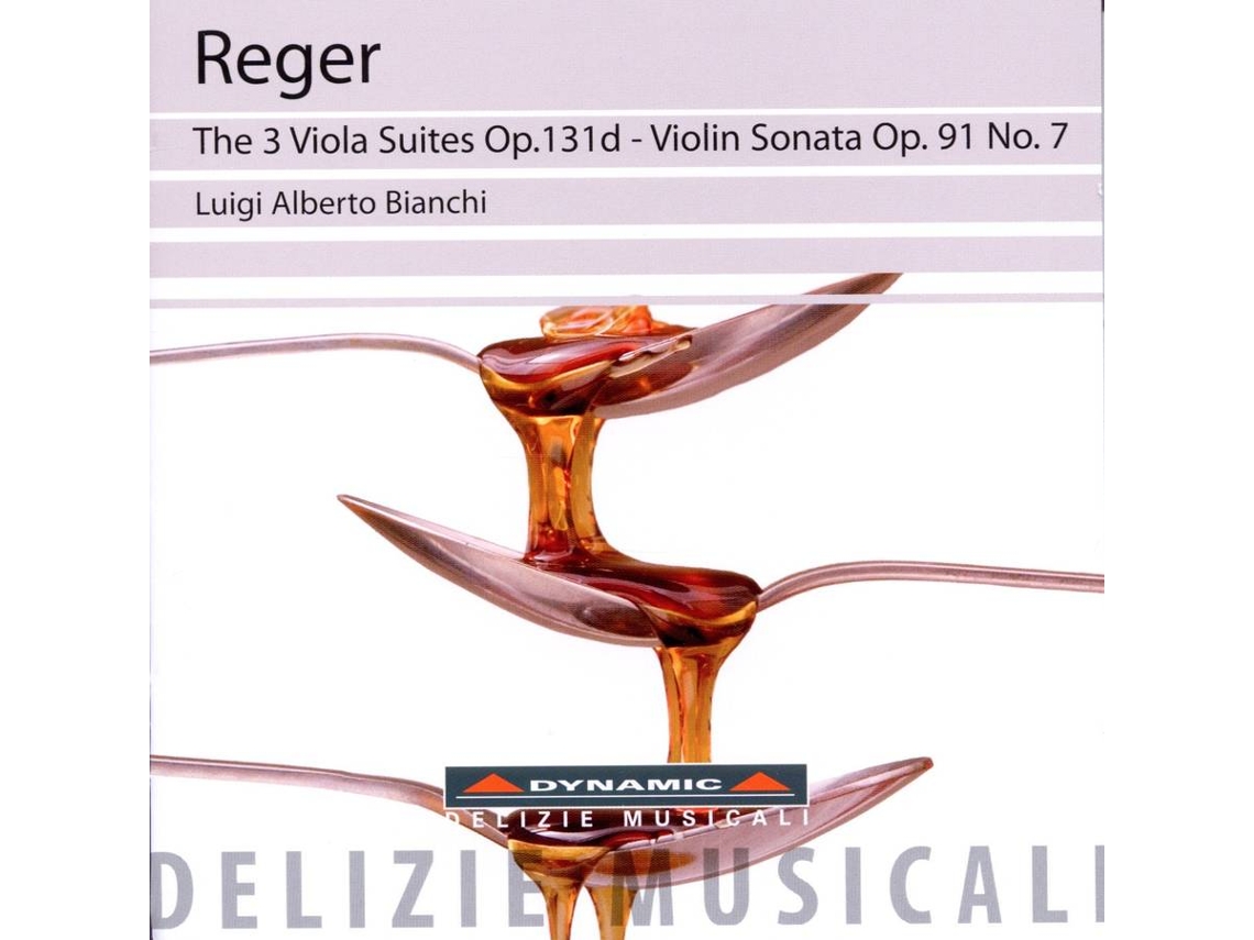 CD Max Reger - The 3 Viola Suites Op.131d - The 3 Viola Suites Op.131d, Violin Sonata Op.91 No.7