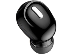 Mini Fone De Ouvido Sem Fio, Esportivo Pequeno Com Preto, Função